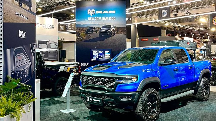 KW Presents the All-New 2025 RAM 1500 at the Brussels Motor Show in Celebration of 50 Years of Excellence