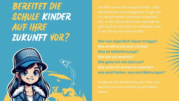 Ein Buch für Kinder ab 8 Jahren, das 80 Stories zu Dingen enthält, die man in der Schule so nicht lernt. 
