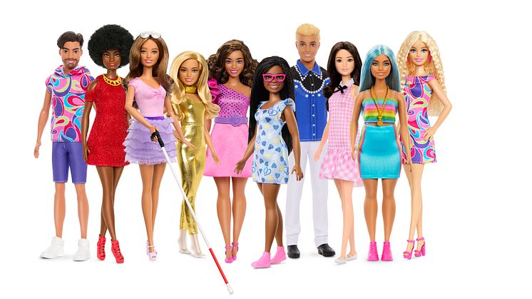 Durch diese neuen Puppen können noch mehr Kinder eine Barbie finden, die sie selbst repräsentiert, und mit ihr ihre eigenen Geschichten erzählen.