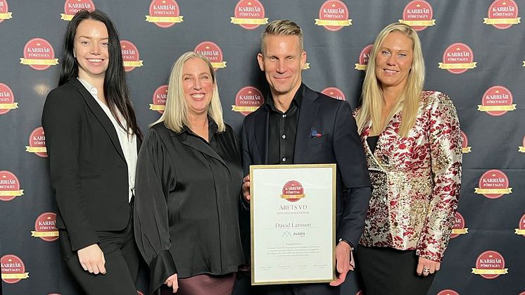 Från vänster: Matilda Pettersson, Maria Balsam, David Larsson och Jennie Sörman.