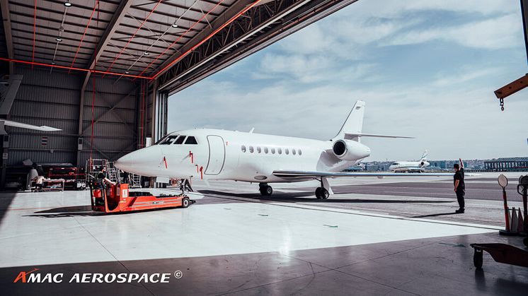 Dassault Falcon F2000 at AMAC Aerospace Turkey, Istanbul
