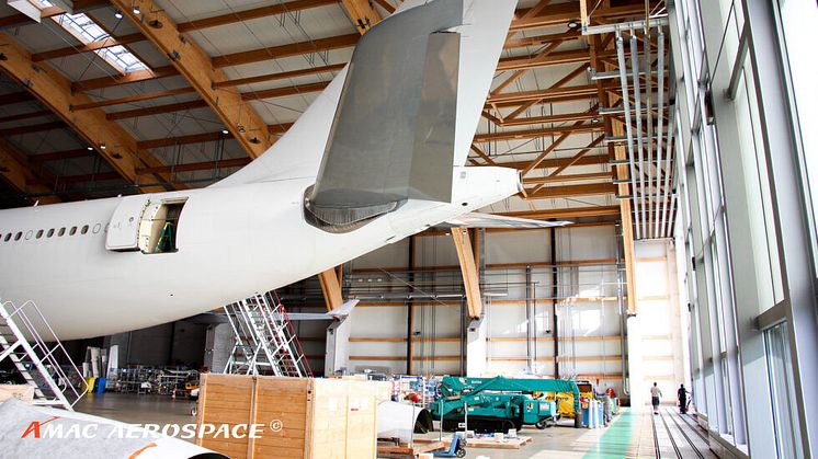 Airbus A330 at AMAC Aerospace Switzerland