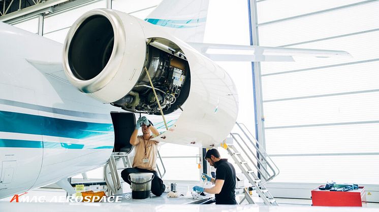 Dassault Falcon F2000EX EASy at AMAC Aerospace Turkey, Istanbul