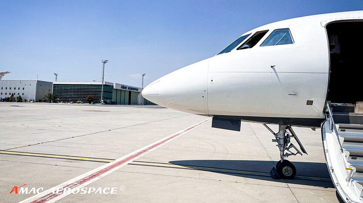 Dassault Falcon F2000 at AMAC Aerospace Turkey, Istanbul