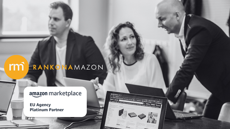 Amazon-strategerna Carl Helgesson, Jennifer Schönknecht och Johan Hallberg på Rankona Mazon för att sälja på Amazon