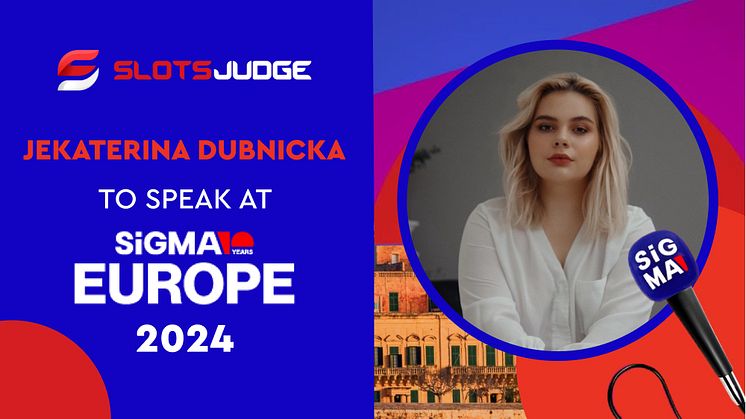 Jekaterina Dubnicka to Speak at SiGMA Europe 2024