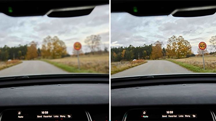 Var tionde bilist i Sverige ser suddigt redan efter en meter  Foto: PMAGI