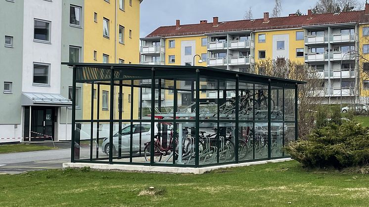 Bjerkehaugen borettslag cykelparkering.jpg