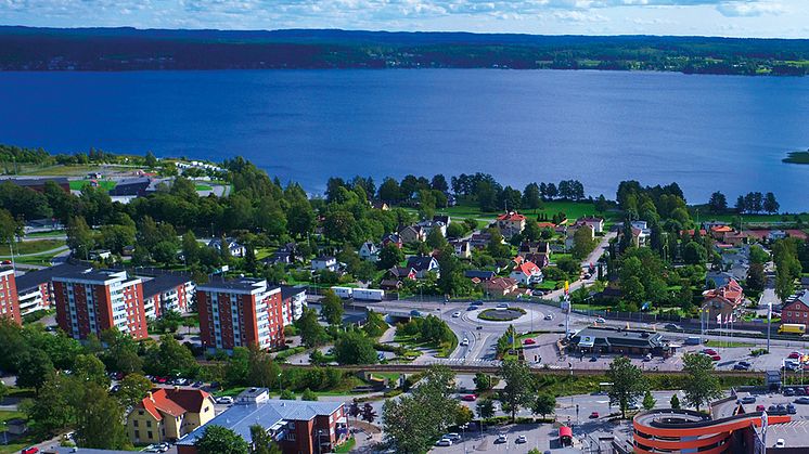 Vy över Karlskoga kommun 