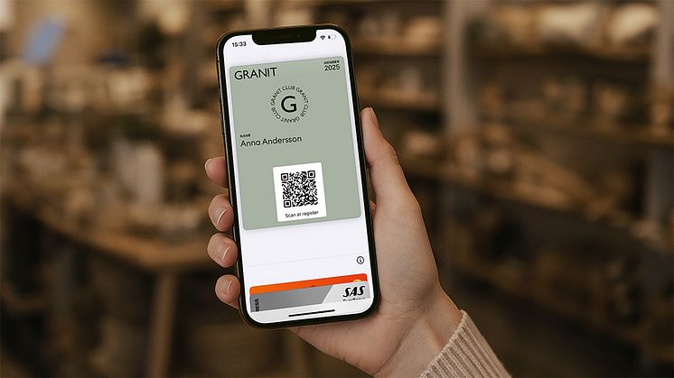 Granit gör medlemskapet smartare – lanserar digitalt medlemskort med WasHere