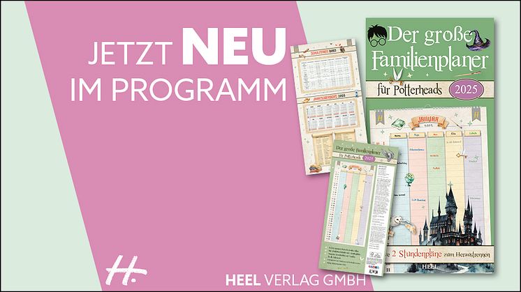 Der große Familienplaner für Potterheads 2025