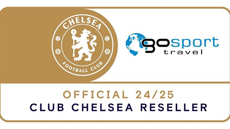 Logga som visar att GO Sport Travel är Official Club Reseller för säsongen 2024-2025