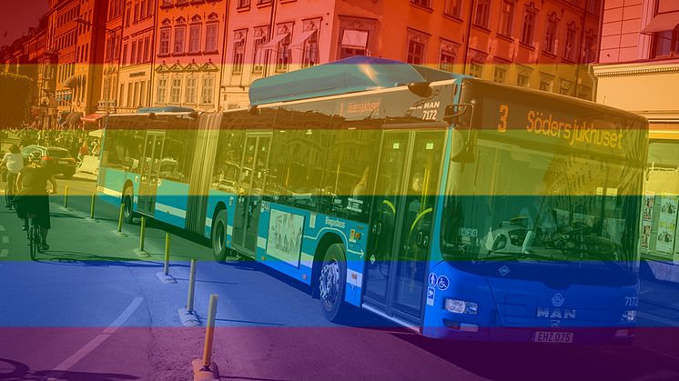 Trean är en av de busslinjer som kör en annan väg än vanligt på lördag. 
