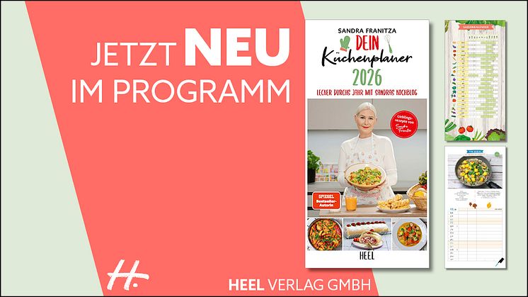 Dein Küchenplaner 2026 - Lecker durchs Jahr mit Sandras Kochblog