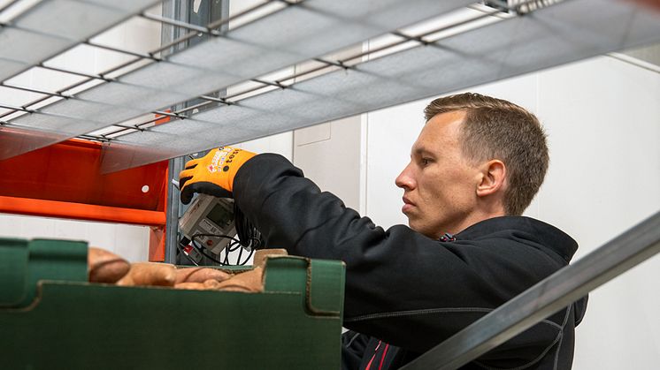 Fältkalibrering utförs av kalibreringstekniker från Nordtec