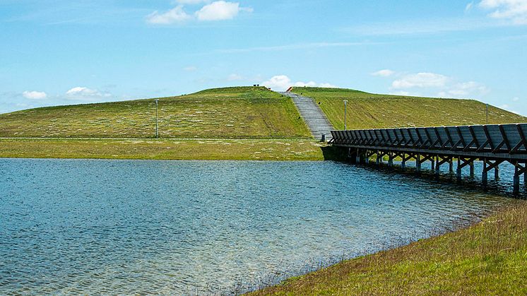 Gösse kulle med dagvattendamm, Kunskapsparken