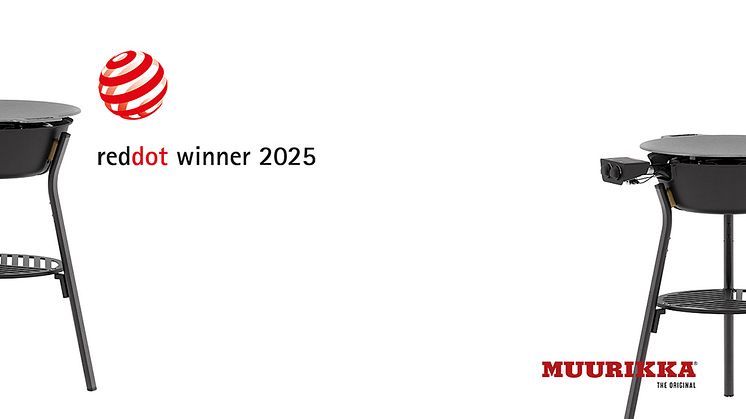 Muurikka vinner Red Dot Design Award 2025