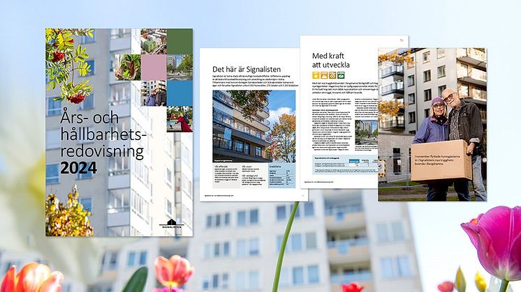 Signalisten publicerar års- och hållbarhetsredovisning för 2024