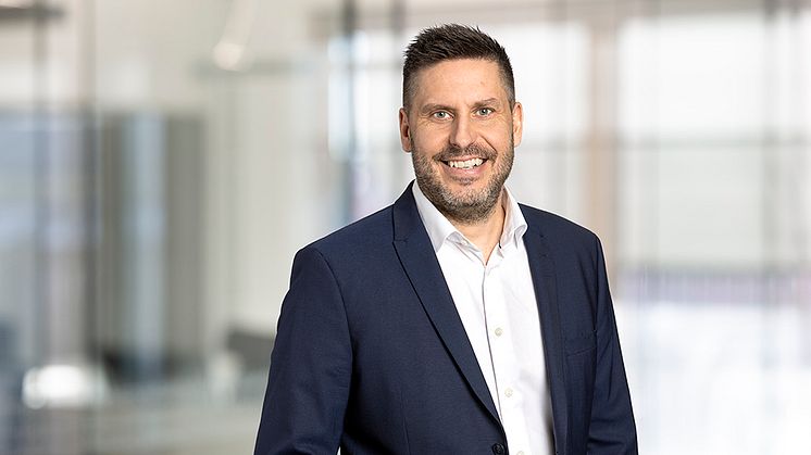 Tomas Andersson, tillträdande vd MVB Väst. Foto: Peter Bartholdsson