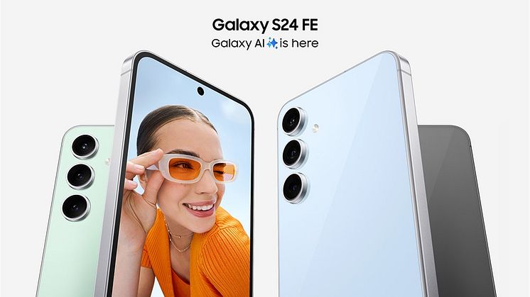Galaxy S24 -sarja täydentyy S24 FE -mallilla: Ensiluokkainen kokemus, joka tuo täydet Galaxy AI -valmiudet yhä useampien käyttäjien saataville