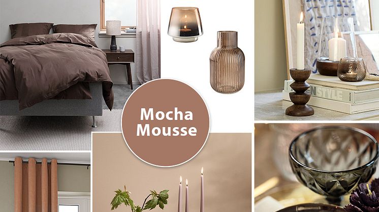 Årets farve 2025: Mocha Mousse – bring et strejf af trendiness ind i hjemmet