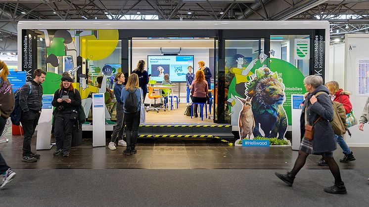 Der DigiMoK in Aktion - hier auf der Leipziger Buchmesse
