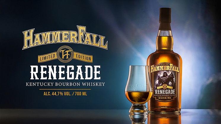 HammerFall lanserar egen Whiskey!