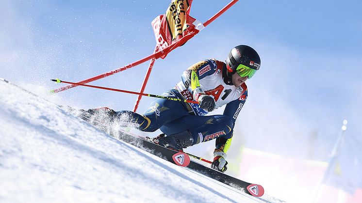 Felix Monsén och William Hansson tävlar i Beaver Creek. Foto: Bildbyrån