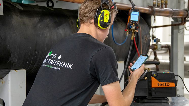 ”Det är bara att trycka på start så sköter pumpen resten”