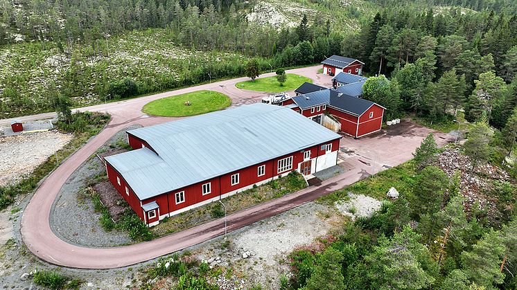 Idre avloppsreningsverk i augusti 2024.