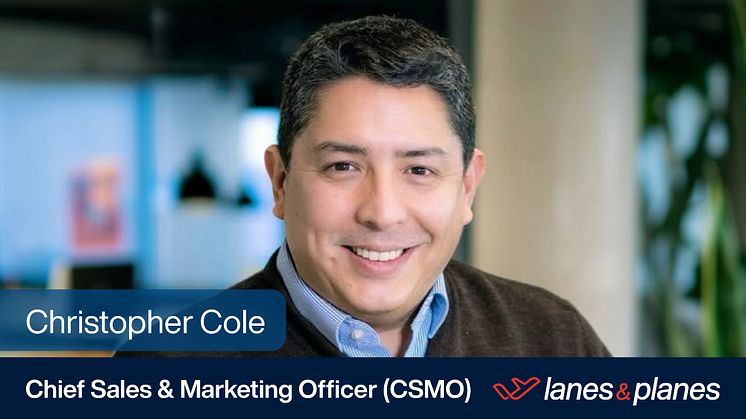 Portrait von Christopher Cole, Chief Sales & Marketing Officer bei Lanes & Planes