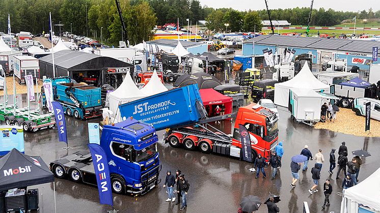 Runt 100 tunga utställare väntas visa sina produkter på årets Trucking Festival. Foto: Joachim Cruus.