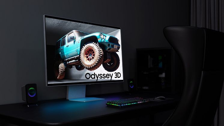 Samsung Electronics avduker innovativ brillefri 'Odyssey 3D'-gamingskjerm på Gamescom 2024