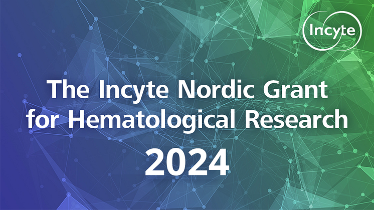 Incyte Nordic Grant for Hematological Research till forskning inom akut myeloisk leukemi (AML) och lymfom