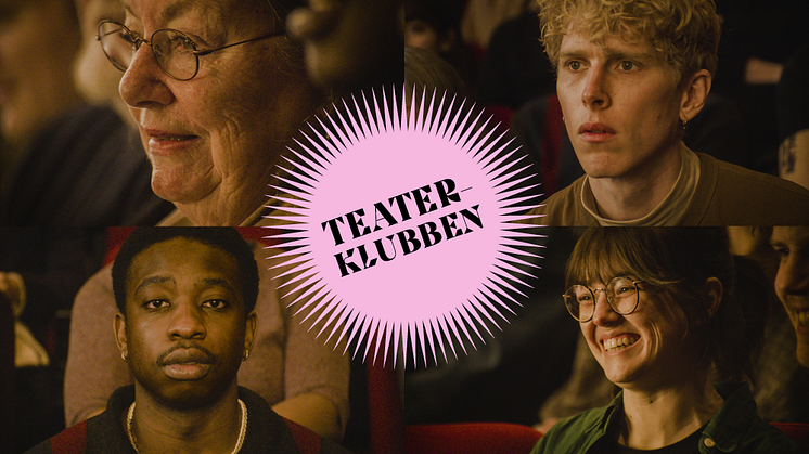 Folkteatern erbjuder publiken att gå med i teaterklubb från och med hösten 2024.