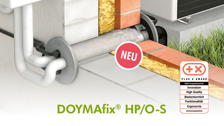 DOYMAfix® HP/O-S in fünf Kategorien mit dem Plus X Award ausgezeichnet
