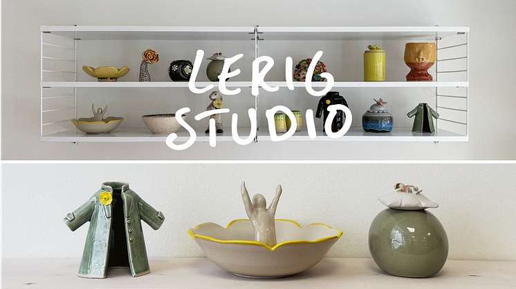 Keramik med hjärta – Lerig Studio tolkar Majblomman till förmån för barn i Sverige