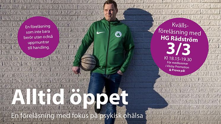 Alltid öppet - en livsviktig föreläsning