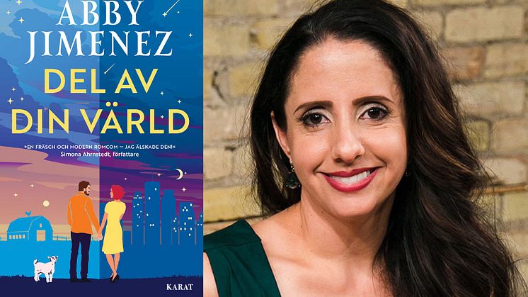 Karat förlag ger ut bästsäljande amerikanska TikTok-fenomenet Abby Jimenez på svenska.