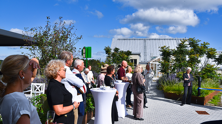 Invigning av Blomsterfondens äldreboende Saltsjösten i Nacka