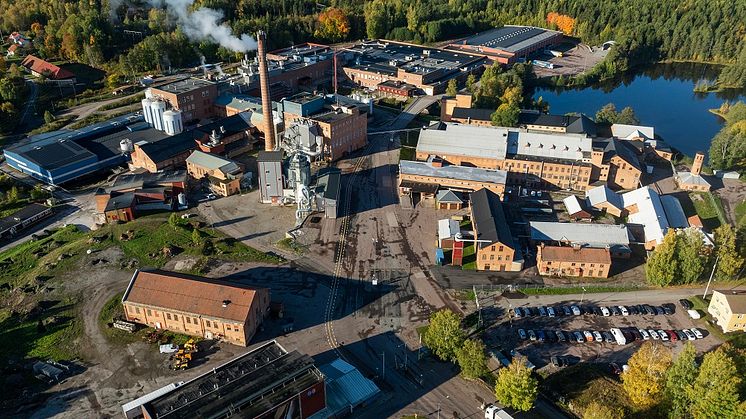 Arctic Papers pappersbruk i Grycksbo, Falu kommun.