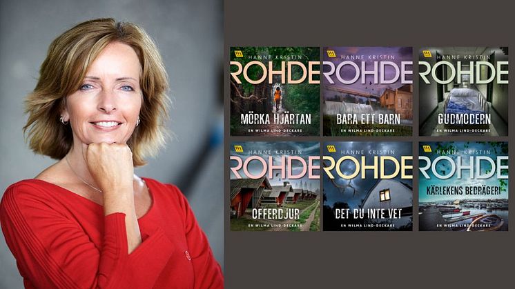 Hanne Kristin Rohde, norsk jurist och författare. Foto: Trond Heggelund 