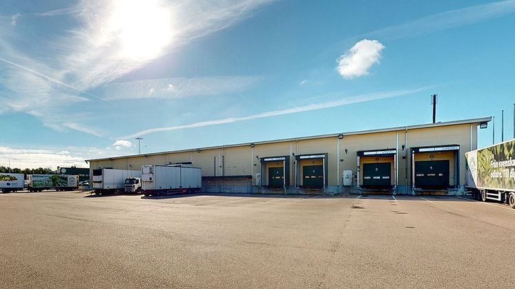 Fastigheten är belägen på Långeberga industriområde, Helsingborg
