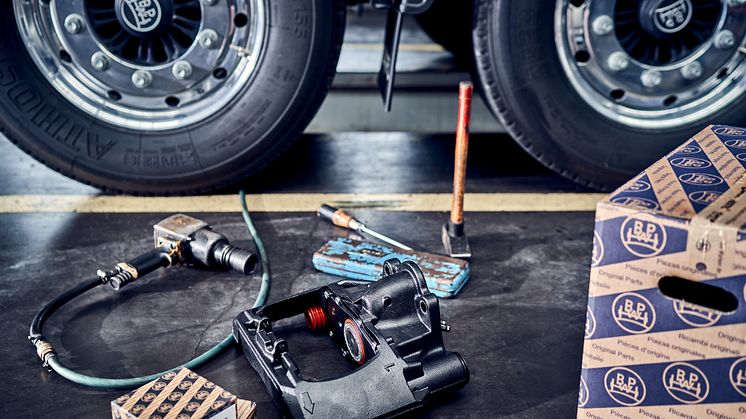 BPW genuine spare parts can be identified quickly and precisely in the revamped online shop for spare parts dealers.