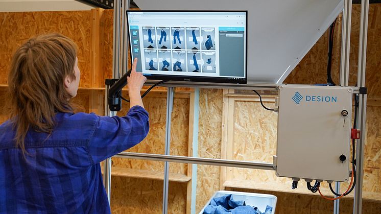 Wargön Innovation installerar banbrytande utrustning för second hand-sortering i samarbete med Desion