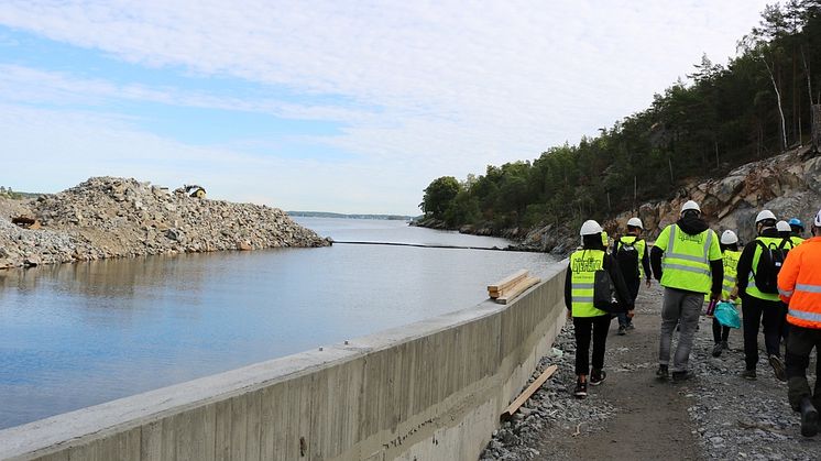 Bjerkings brokonstruktörer vid Telegrafberget