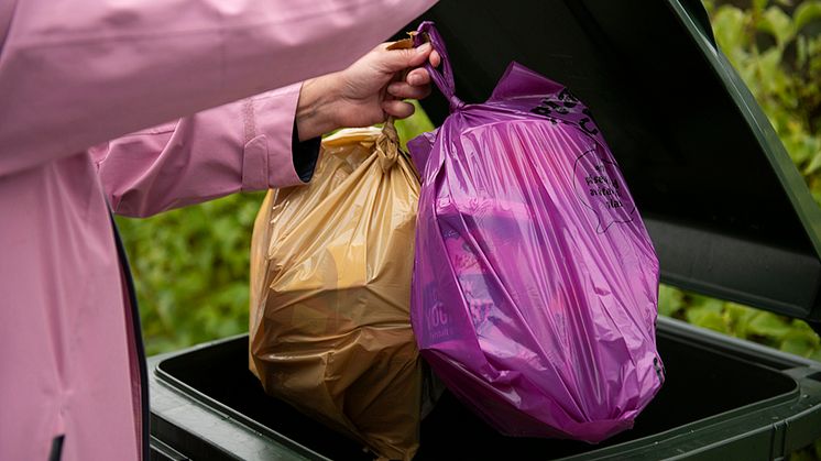 Färger spelar roll, också i avfallshanteringen