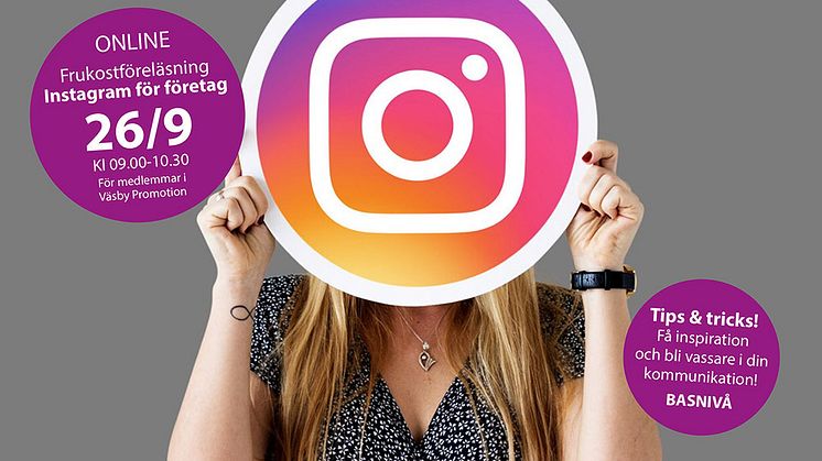 Onlineföreläsning Instagram för företagare