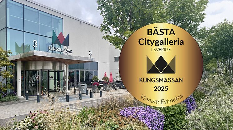 Kungsmässan är Sveriges bästa Citygalleria – igen!