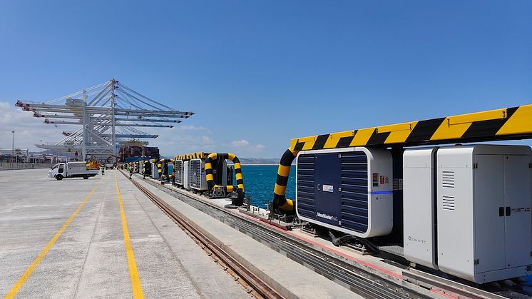 Cavotec MoorMaster NxG units at AMP Terminals MedPort Tangier